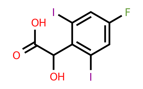 1806416-10-3 | 2,6-Diiodo-4-fluoromandelic acid
