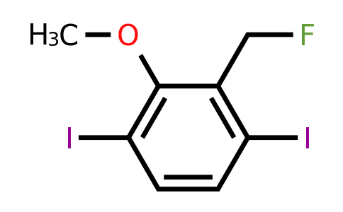 1806416-34-1 | 3,6-Diiodo-2-(fluoromethyl)anisole