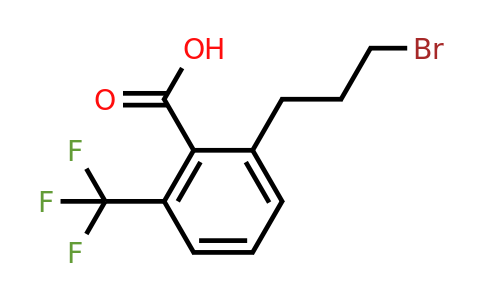 1806416-51-2 | 2-(3-Bromopropyl)-6-(trifluoromethyl)benzoic acid
