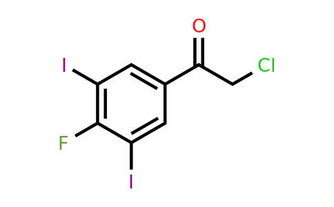 1806416-52-3 | 3',5'-Diiodo-4'-fluorophenacyl chloride