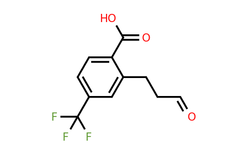 1806416-54-5 | 2-(3-Oxopropyl)-4-(trifluoromethyl)benzoic acid