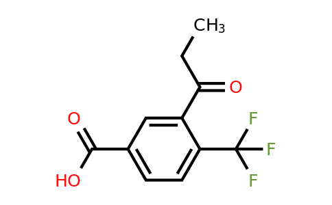 1806416-57-8 | 3-Propionyl-4-(trifluoromethyl)benzoic acid
