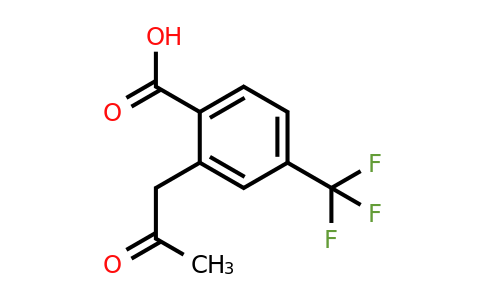 1806416-71-6 | 2-(2-Oxopropyl)-4-(trifluoromethyl)benzoic acid