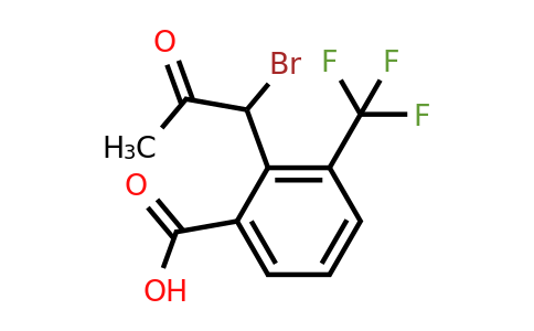 1806416-74-9 | 2-(1-Bromo-2-oxopropyl)-3-(trifluoromethyl)benzoic acid