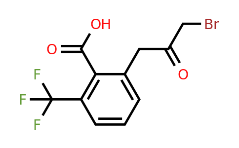 1806416-77-2 | 2-(3-Bromo-2-oxopropyl)-6-(trifluoromethyl)benzoic acid