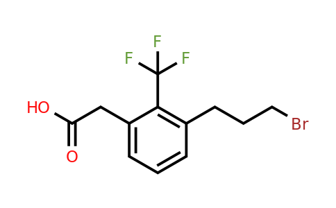 1806416-87-4 | 3-(3-Bromopropyl)-2-(trifluoromethyl)phenylacetic acid