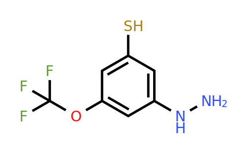 1806416-90-9 | 3-Hydrazinyl-5-(trifluoromethoxy)thiophenol