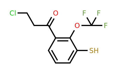 1806417-34-4 | 3-(3-Chloropropanoyl)-2-(trifluoromethoxy)thiophenol