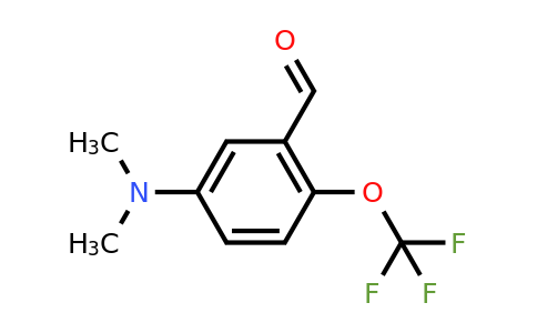 1806418-04-1 | 5-Dimethylamino-2-(trifluoromethoxy)benzaldehyde