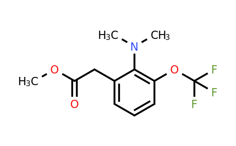 1806418-18-7 | Methyl 2-dimethylamino-3-(trifluoromethoxy)phenylacetate