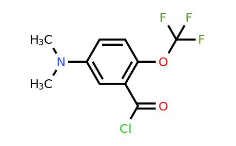 1806418-67-6 | 5-Dimethylamino-2-(trifluoromethoxy)benzoyl chloride