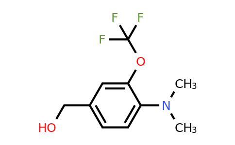 1806418-74-5 | 4-Dimethylamino-3-(trifluoromethoxy)benzylalcohol