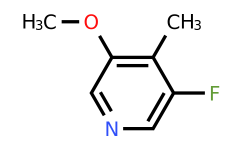 3-Fluoro-5-methoxy-4-methylpyridine