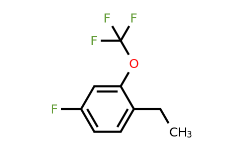 1806420-52-9 | 1-Ethyl-4-fluoro-2-(trifluoromethoxy)benzene