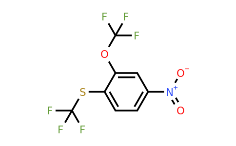 1806422-08-1 | 1-Nitro-3-trifluoromethoxy-4-(trifluoromethylthio)benzene