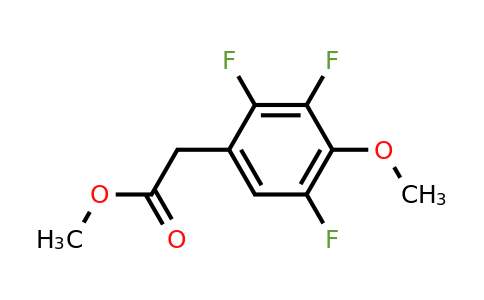 1806423-62-0 | Methyl 4-methoxy-2,3,5-trifluorophenylacetate