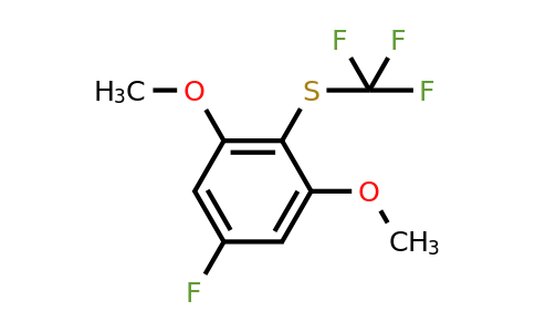 1806423-78-8 | 1,3-Dimethoxy-5-fluoro-2-(trifluoromethylthio)benzene