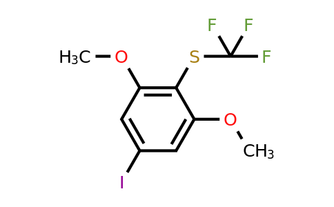 1806425-63-7 | 1,3-Dimethoxy-5-iodo-2-(trifluoromethylthio)benzene