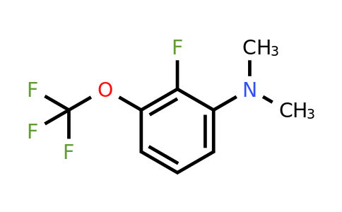 1806426-18-5 | 1-Dimethylamino-2-fluoro-3-(trifluoromethoxy)benzene