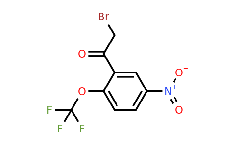 1806426-40-3 | 5'-Nitro-2'-(trifluoromethoxy)phenacyl bromide