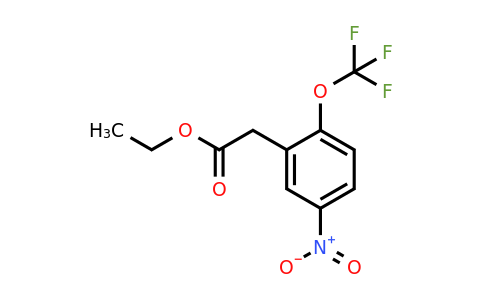 1806426-63-0 | Ethyl 5-nitro-2-(trifluoromethoxy)phenylacetate