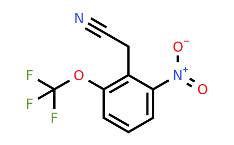 1806426-85-6 | 2-Nitro-6-(trifluoromethoxy)phenylacetonitrile