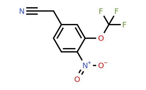 1806426-90-3 | 4-Nitro-3-(trifluoromethoxy)phenylacetonitrile