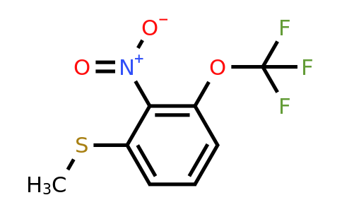 1806427-05-3 | 2-Nitro-3-(trifluoromethoxy)thioanisole