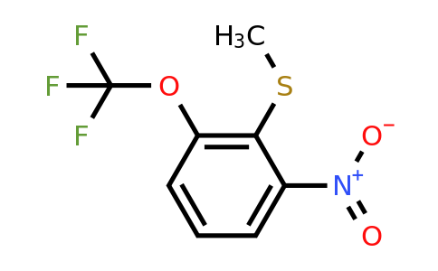 1806427-10-0 | 2-Nitro-6-(trifluoromethoxy)thioanisole