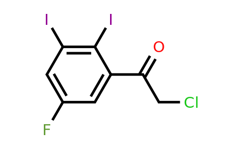 1806427-50-8 | 2',3'-Diiodo-5'-fluorophenacyl chloride