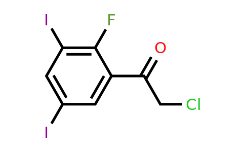 1806427-57-5 | 3',5'-Diiodo-2'-fluorophenacyl chloride