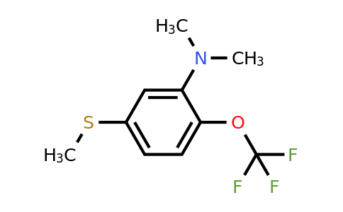 1806427-66-6 | 3-Dimethylamino-4-(trifluoromethoxy)thioanisole