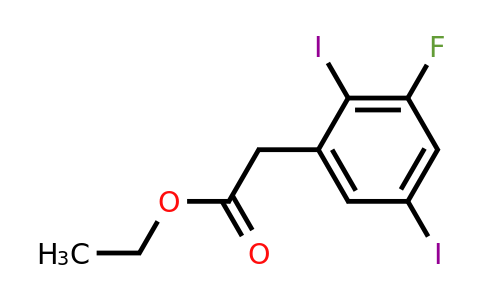 1806427-69-9 | Ethyl 2,5-diiodo-3-fluorophenylacetate