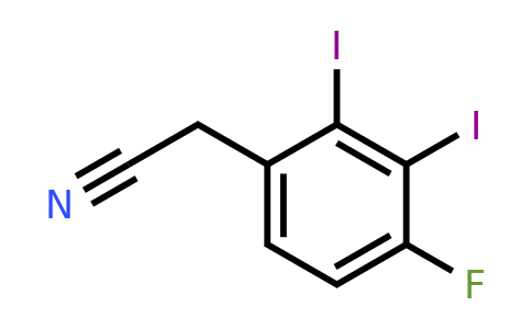 1806427-80-4 | 2,3-Diiodo-4-fluorophenylacetonitrile