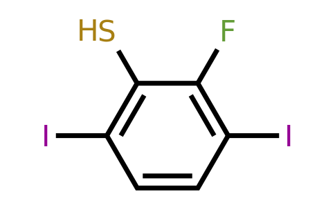 1806427-92-8 | 3,6-Diiodo-2-fluorothiophenol