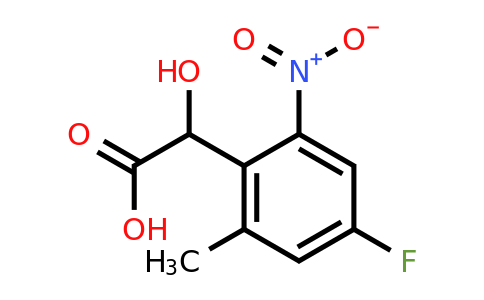 1806427-93-9 | 4-Fluoro-2-methyl-6-nitromandelic acid