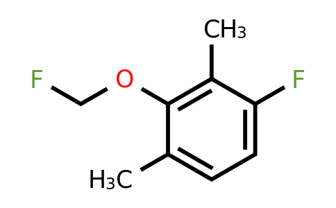 1806428-69-2 | 1,3-Dimethyl-4-fluoro-2-(fluoromethoxy)benzene