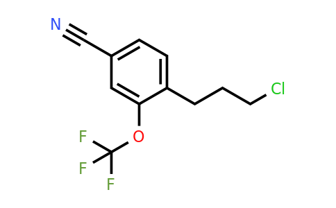 1806428-96-5 | 4-(3-Chloropropyl)-3-(trifluoromethoxy)benzonitrile