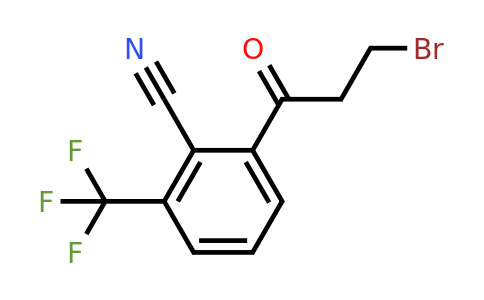 1806429-97-9 | 2-(3-Bromopropanoyl)-6-(trifluoromethyl)benzonitrile