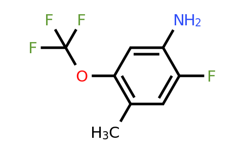 1806430-35-2 | 2-Fluoro-4-methyl-5-(trifluoromethoxy)aniline
