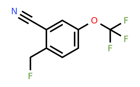 1806430-44-3 | 2-Fluoromethyl-5-(trifluoromethoxy)benzonitrile