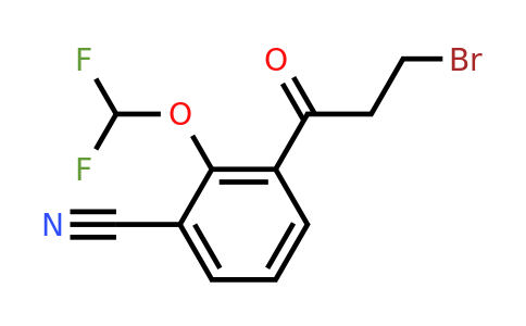 1806430-48-7 | 3-(3-Bromopropanoyl)-2-(difluoromethoxy)benzonitrile