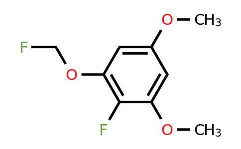 1806431-37-7 | 1,5-Dimethoxy-2-fluoro-3-(fluoromethoxy)benzene