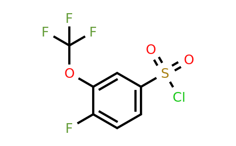 1806431-59-3 | 4-Fluoro-3-(trifluoromethoxy)benzenesulfonylchloride