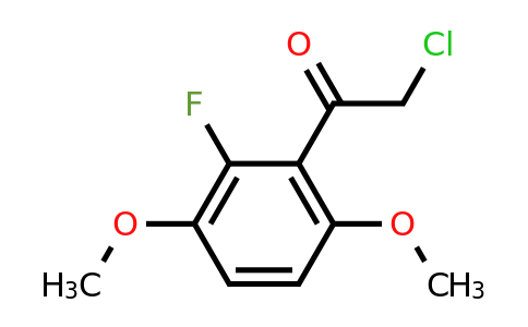 1806431-60-6 | 3',6'-Dimethoxy-2'-fluorophenacyl chloride