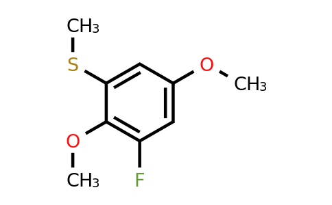 1806431-72-0 | 2,5-Dimethoxy-3-fluorothioanisole