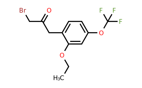 1806433-48-6 | 1-Bromo-3-(2-ethoxy-4-(trifluoromethoxy)phenyl)propan-2-one