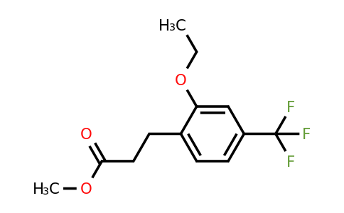 1806433-50-0 | Methyl 3-(2-ethoxy-4-(trifluoromethyl)phenyl)propanoate