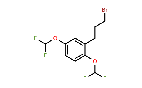 1806434-21-8 | 2,5-Bis(difluoromethoxy)(3-bromopropyl)benzene