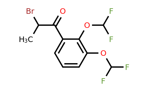 1806434-23-0 | 1-(2,3-Bis(difluoromethoxy)phenyl)-2-bromopropan-1-one